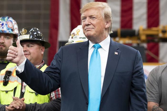 Рейтинг Трампа достиг исторического максимума