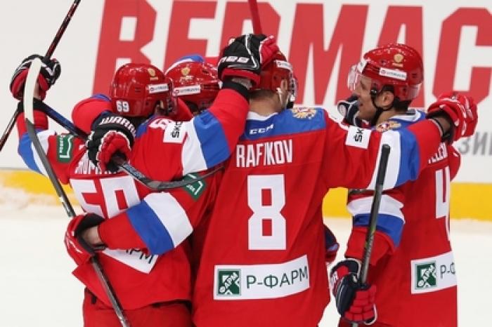 Сборная России досрочно стала победителем Еврохоккейтура