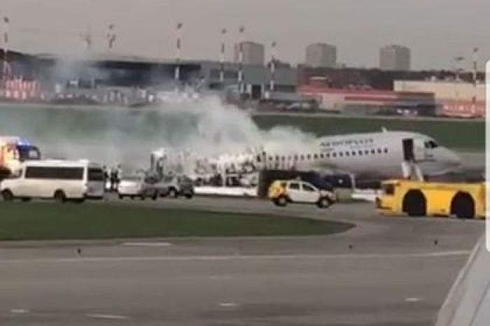 Сгорела половина аварийно севшего в Шереметьево SSJ-100