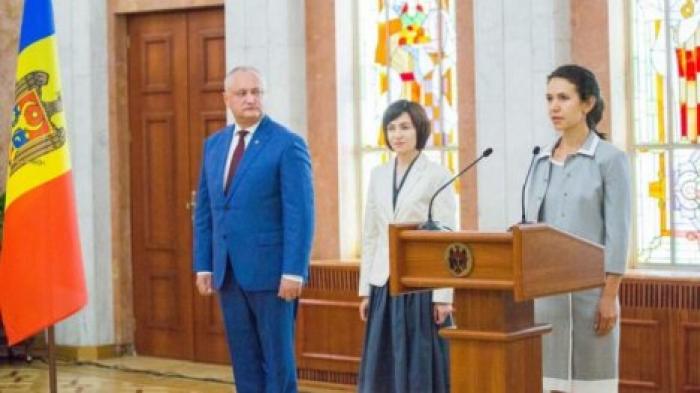 Адвокат Олеся Стамате уже заняла кресло министра юстиции