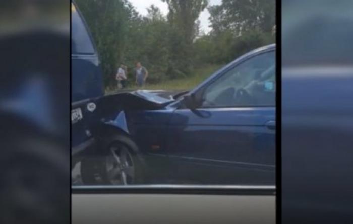 Авария с участием пяти машин произошла вблизи кишиневского аэропорта