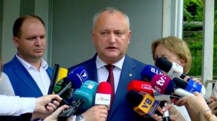 Додон: Мы идем на досрочные выборы. ПСРМ не договорились с ACUM