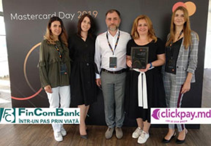 FINCOMBANK S.A. УДОСТОЕН ОТ MASTERCARD НАГРАДЫ «БАНК MONEYSEND 2018» ЗА ПРОДВИЖЕНИЕ ИННОВАЦИОННЫХ ПЕРЕВОДОВ С КАРТЫ НА КАРТУ (P2P)