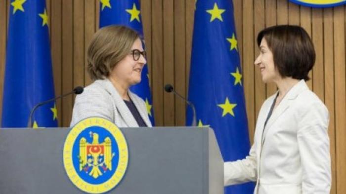 Майя Санду встретилась с делегацией Европарламента