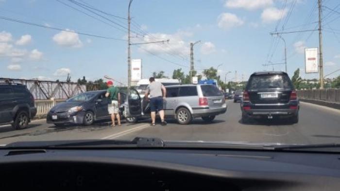 На улице Измаил произошло ДТП: движение может быть затруднено