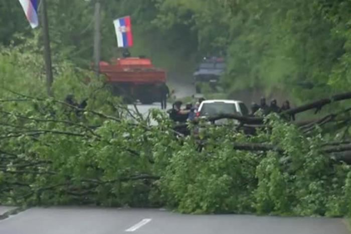 Появилось видео жесткого задержания россиянина в Косове