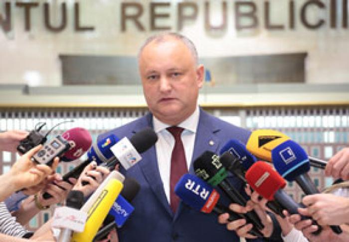 PREŞEDINTELE IGOR DODON CONSIDERĂ CĂ PDM ANALIZEAZĂ TOATE SCENARIILE, INCLUSIV LICHIDAREA FIZICĂ A ŞEFULUI STATULUI