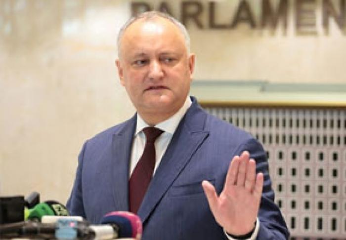 PREŞEDINTELE IGOR DODON A DECLARAT CĂ NU VA ADMITE CONFRUNTĂRI, AŞA CUM VREA PDM