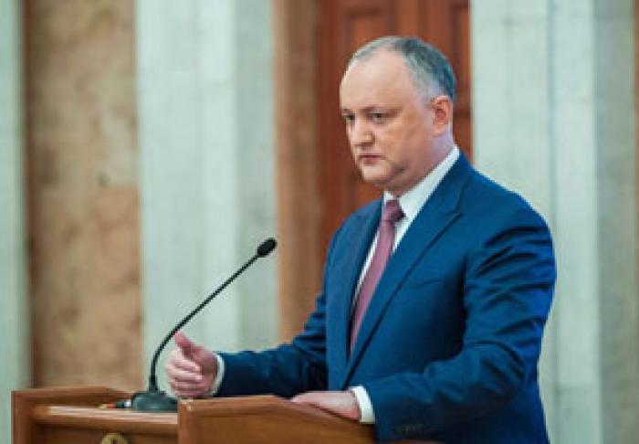 PREŞEDINTELE IGOR DODON SOLICITĂ MORATORIU PE SUBIECTE DE DEZBINARE IDEOLOGICĂ ȘI GEOPOLITICĂ