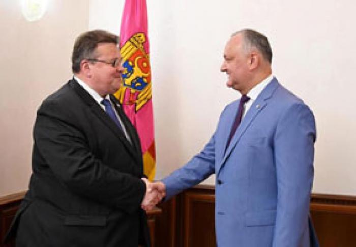 PREŞEDINTELE MOLDOVEI A CONFIRMAT CĂ NOUA GUVERNARE VA PĂSTRA TOATE ACORDURILE SEMNATE CU PARTENERII DIN EST ŞI DIN VEST
