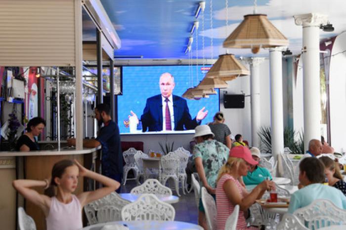 Путин поделился способом побороть лень