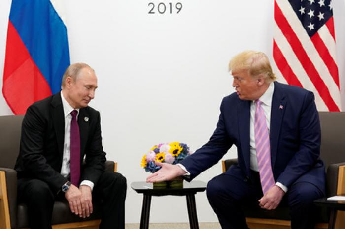 Путин встретился с Трампом