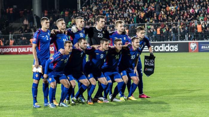 Сборная Молдовы прибыла в Албанию за два дня до матча