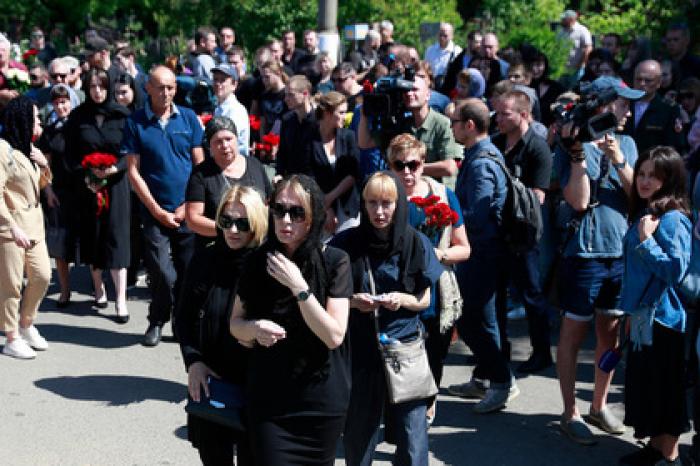 Убитого спецназовца ГРУ похоронили в Москве