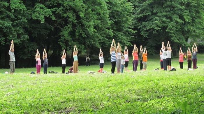 В столичном Дендрарии организовали бесплатный мастер-класс по йоге