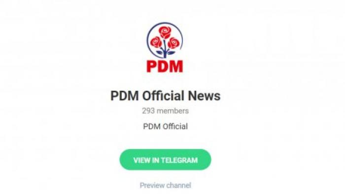 Демократическая партия Молдовы создала канал в Telegram : Мы строим новую форму общения команды