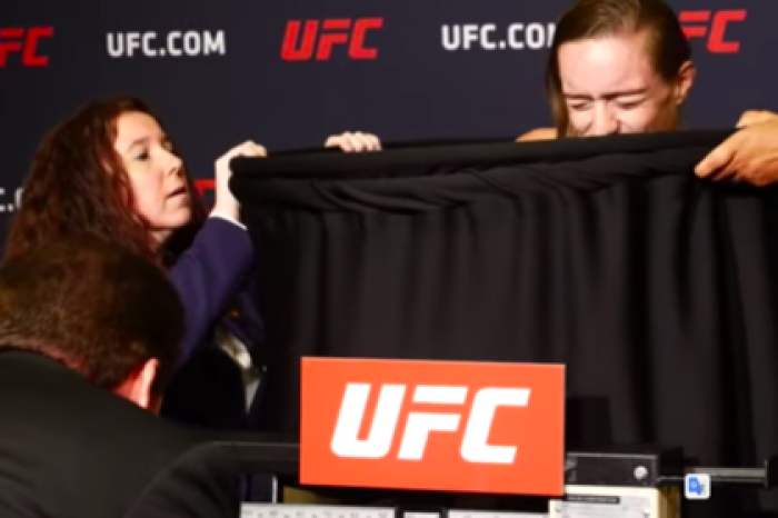 Девушку-бойца затрясло от истощения на взвешивании перед турниром UFC