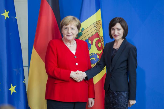 Discursul Prim-ministrului Maia Sandu în cadrul conferinţei de presă cu cancelarul german, Angela Merkel