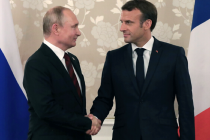 Названы дата и место встречи Путина с Макроном