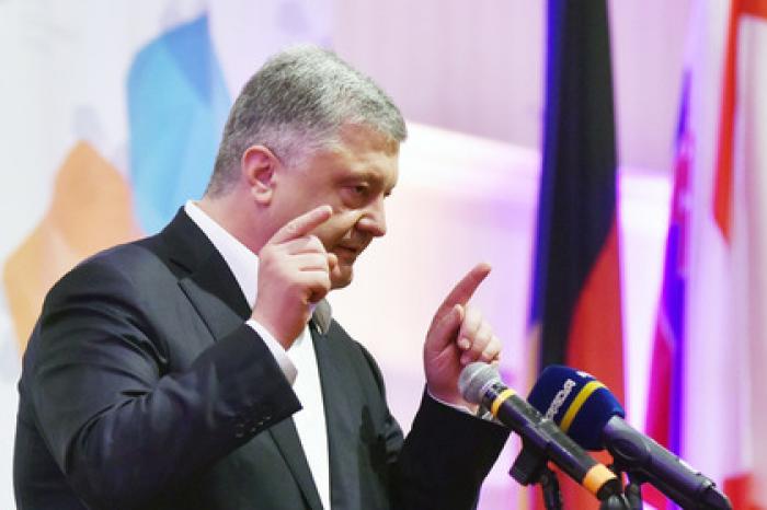 Порошенко на своем митинге устроил интерактив