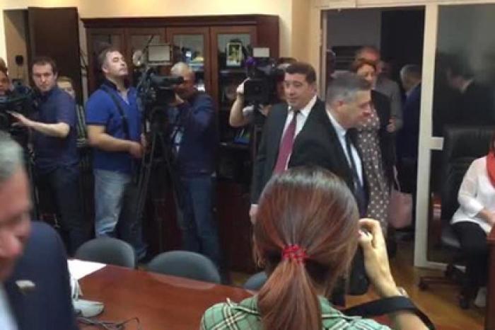 Появилось видео встречи грузинских депутатов в Госдуме