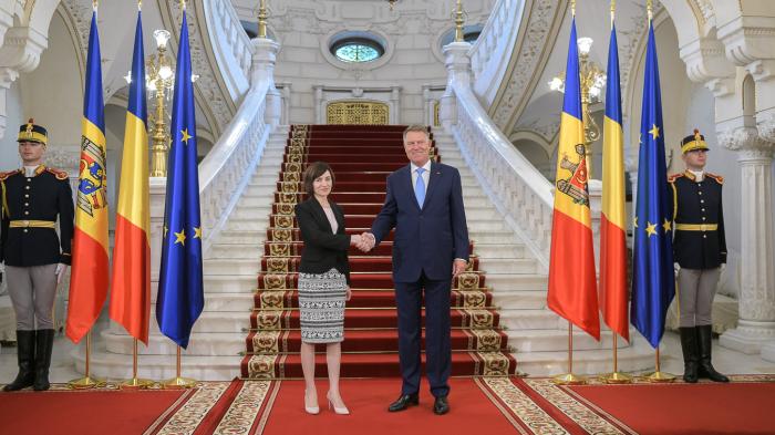 Prim-ministrul Maia Sandu la întâlnirea cu Președintele României, Klaus Iohannis: România va rămâne aliatul de bază al Republicii Moldova și al parcursului nostru european