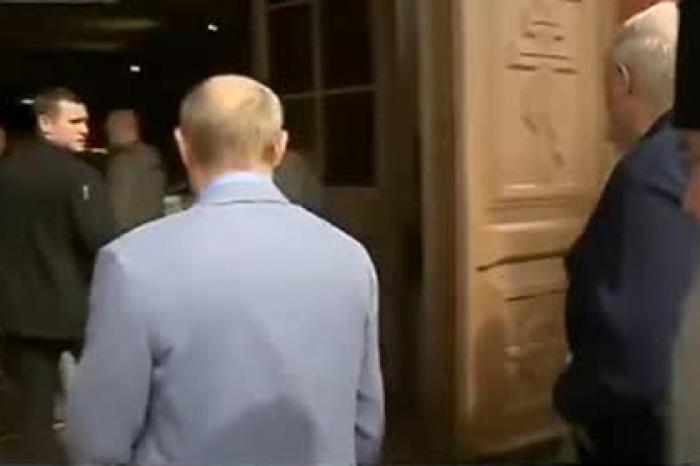 Путин и Лукашенко посетили службу на Валааме