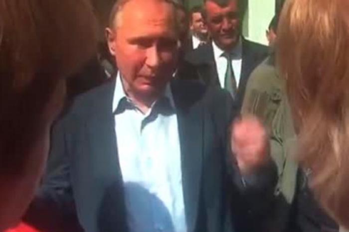 Путин вышел к людям и вспомнил «простое русское слово»