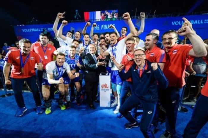 Российские волейболисты вновь стали победителями Лиги наций