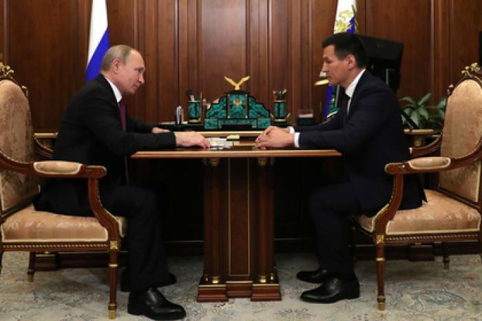 Врио главы Калмыкии рассказал Путину о проблемах с водой