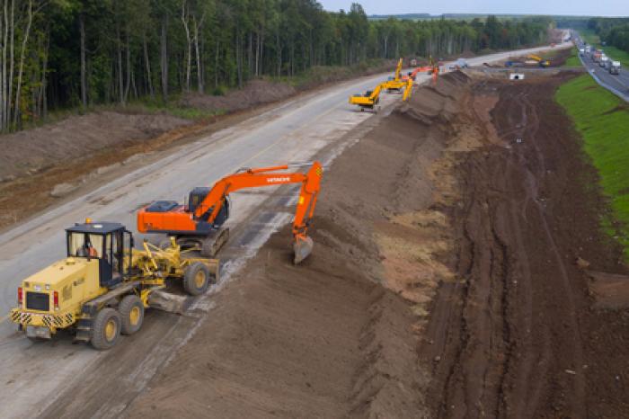 В Татарстане приступили к реконструкции участка федеральной трассы