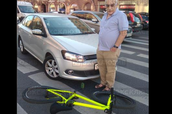 Друзь сбил велосипедиста