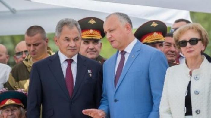 Майя Санду утверждает, что визит Шойгу был частным