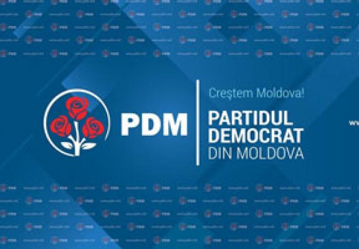 PDM S-A PLÂNS PARTENERILOR EXTERNI DE ACŢIUNILE ANTIDEMOCRATICE ALE NOII GUVERNĂRI A MOLDOVEI
