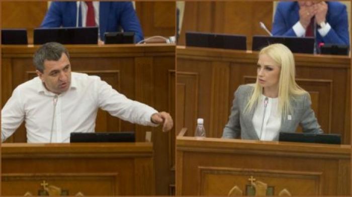 Скандал на заседании парламента: Марина Таубер подала жалобу в полицию на имя Лилиана Карпа