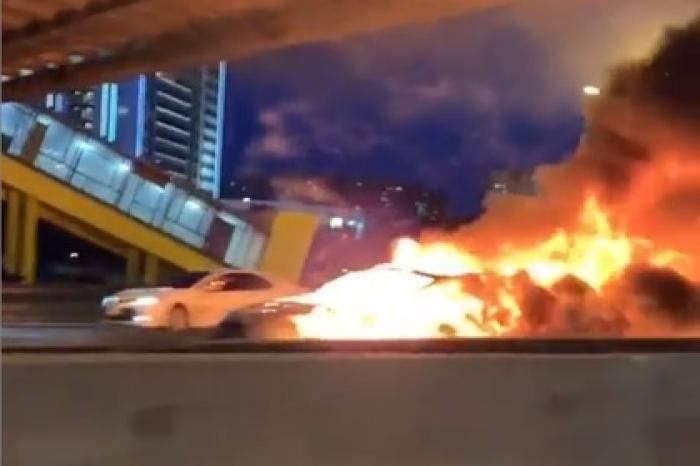 Стало известно о роли автопилота Tesla в аварии на МКАД