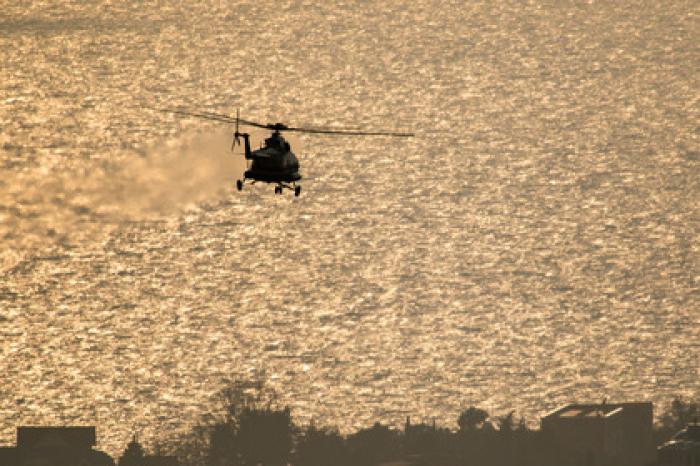 Туристы пострадали в результате жесткой посадки вертолета