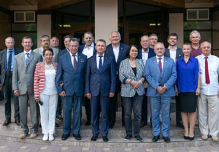 O DELEGAŢIE RUSĂ A VENIT ÎN TRANSNISTRIA LA DESCHIDEREA MUZEULUI DE BĂUTURI PENTRU COSMONAUŢI