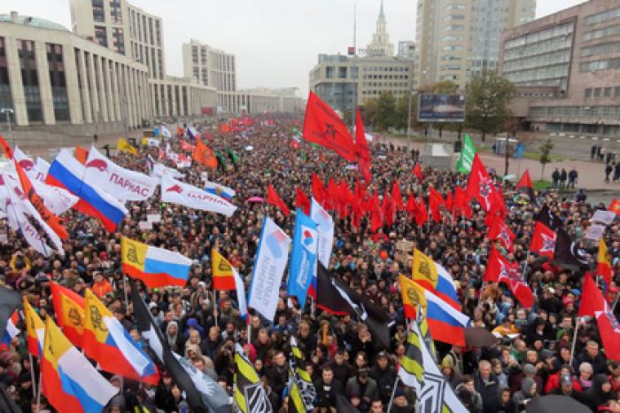 Полиция Москвы назвала число участников митинга на Сахарова