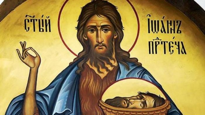 Православные отмечают сегодня Усекновение главы Святого Иоанна Крестителя