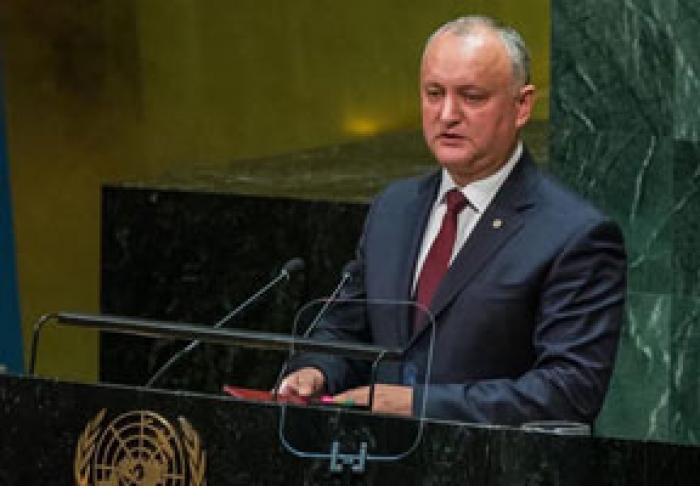 PREŞEDINTELE IGOR DODON A ÎNDEMNAT MARII ACTORI GEOPOLITICI SĂ MENŢINĂ CONSENSUL ÎN PRIVINŢA MOLDOVEI