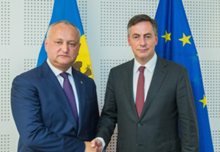 PREȘEDINTELE IGOR DODON A DECLARAT LA BRUXELLES DESPRE NECESITATEA „IMPLEMENTĂRII EFICIENTE A ACORDULUI DE ASOCIERE CU UE”