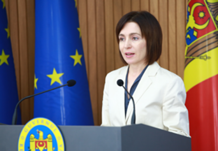 PREMIERUL MAIA SANDU CONSIDERĂ CĂ ACTUALMENTE NU EXISTĂ PREMISE PENTRU REGLEMENTAREA CONFLICTULUI TRANSNISTREAN