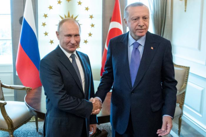 Путин и Эрдоган совместно помолчали