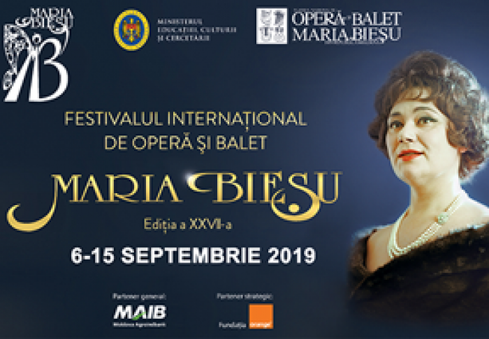 Un regal de operă şi balet se anunţă la noua ediţie a Festivalului Internaţional “Maria Bieşu”, sprijinită de Moldova Agroindbank