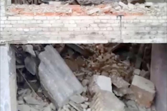 В Подмосковье на людей обрушилось здание
