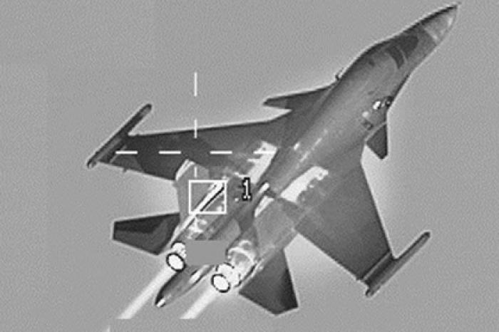 Летчики НАТО поймали Су-34 в объектив тепловизора