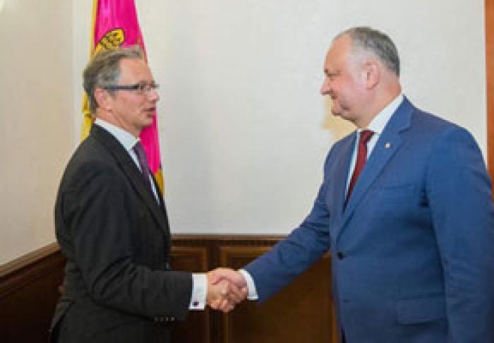 НАКАНУНЕ ВСТРЕЧИ С ЛИДЕРОМ ПРИДНЕСТРОВЬЯ ПРЕЗИДЕНТ МОЛДОВЫ ОБСУДИЛ ТЕМУ ПРИДНЕСТРОВСКОГО УРЕГУЛИРОВАНИЯ С ОБСЕ