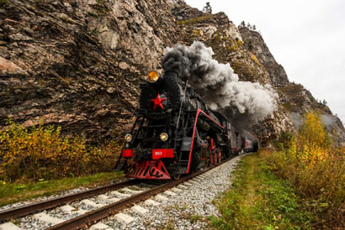 О маршруте Транссибирской магистрали сделали раскраску