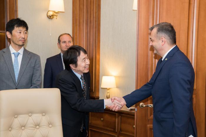 Ambasadorul Japoniei în Republica Moldova, Masanobu Yoshii: „Suntem gata să susținem eforturile Guvernului în procesul de reformare a justiției, în educație, sănătate și agricultură”